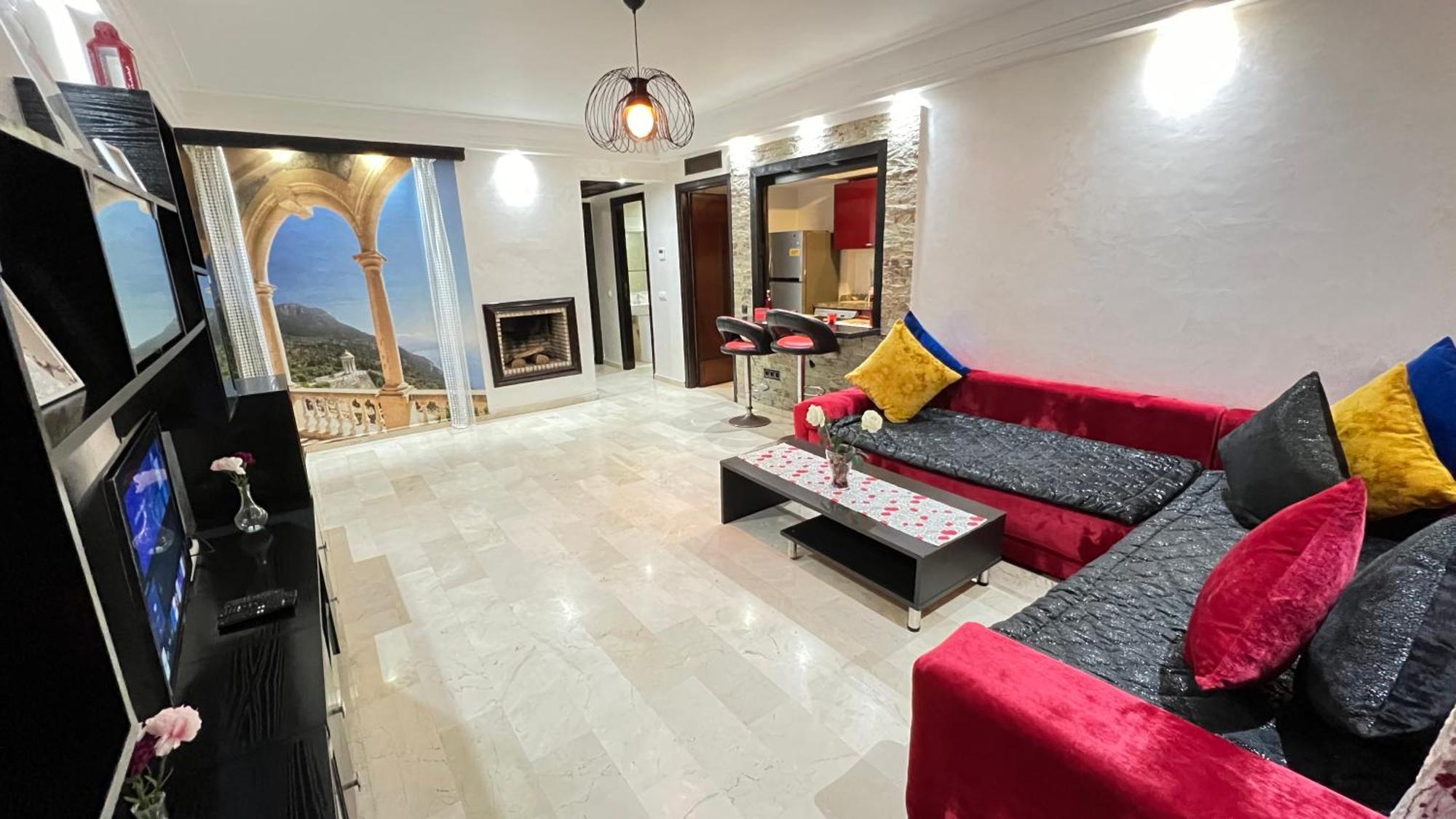 Red House Apartment Casablanca Bagian luar foto